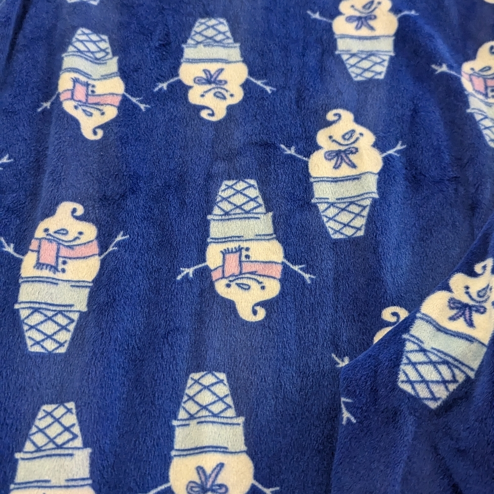 Cat & Jack Blue Pajama Set with Ice Cream Design - Picture 2 of 3